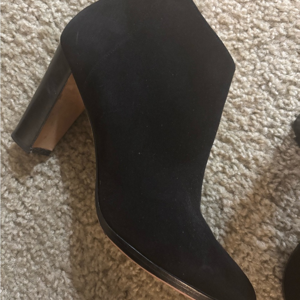 Manolo Blahnik Black Heeled Boots
